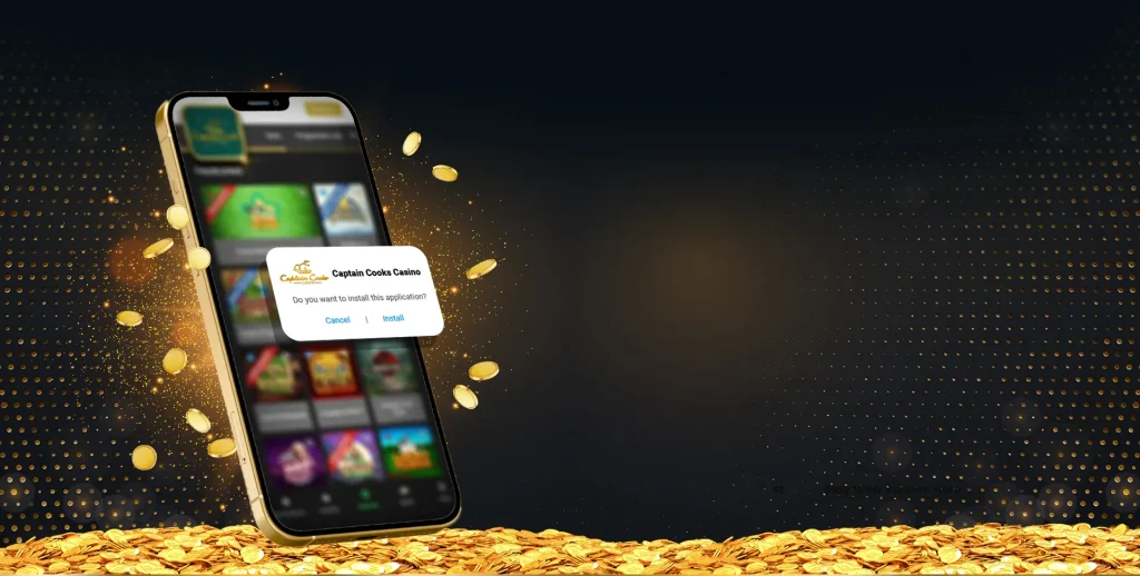 captain cooks casino app login